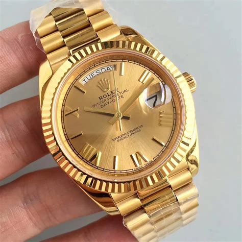 rolex day date real or fake|rolex knockoff watches day date.